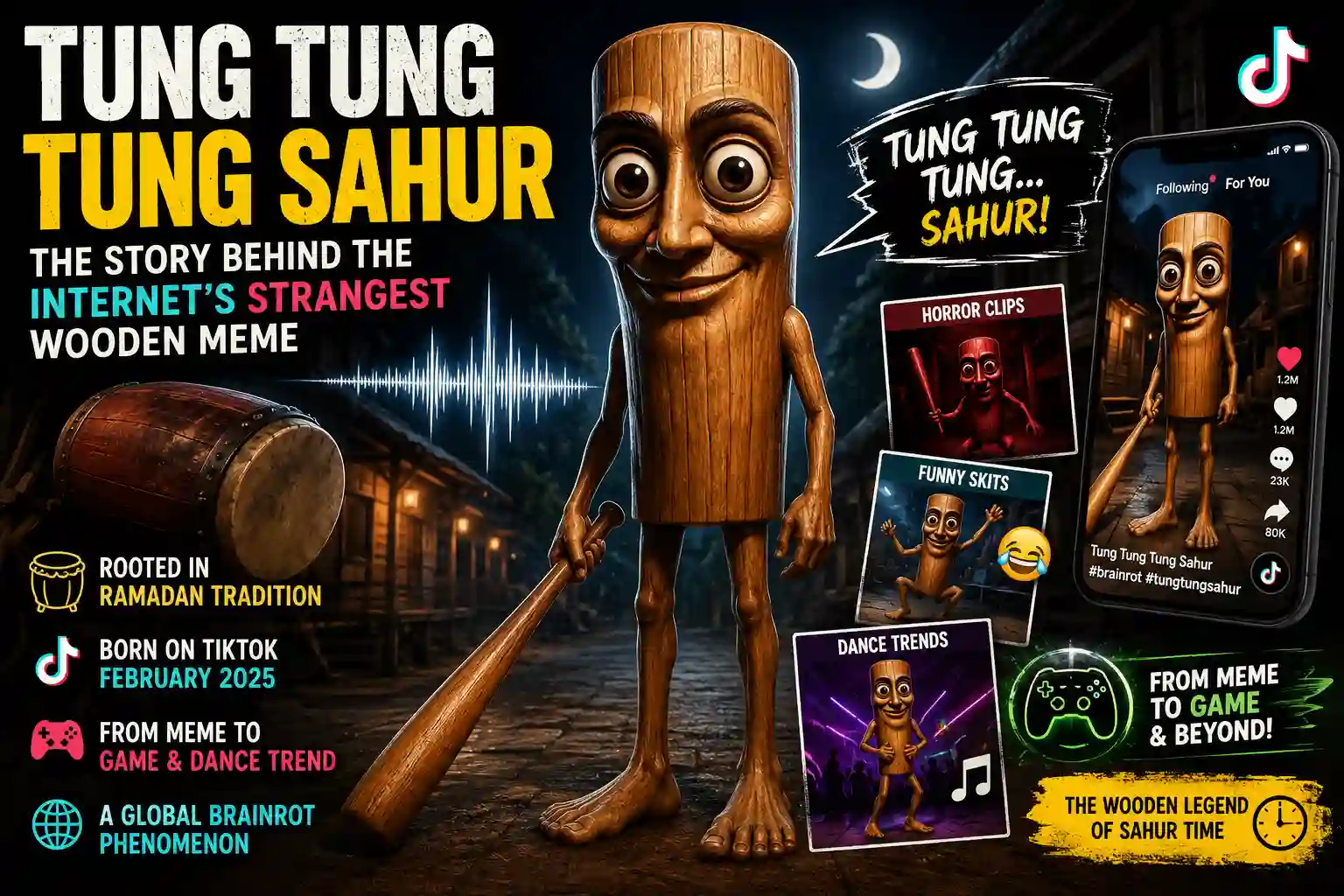 Tung Tung Tung Sahur: The Story Behind the Internet’s Strangest Wooden Meme