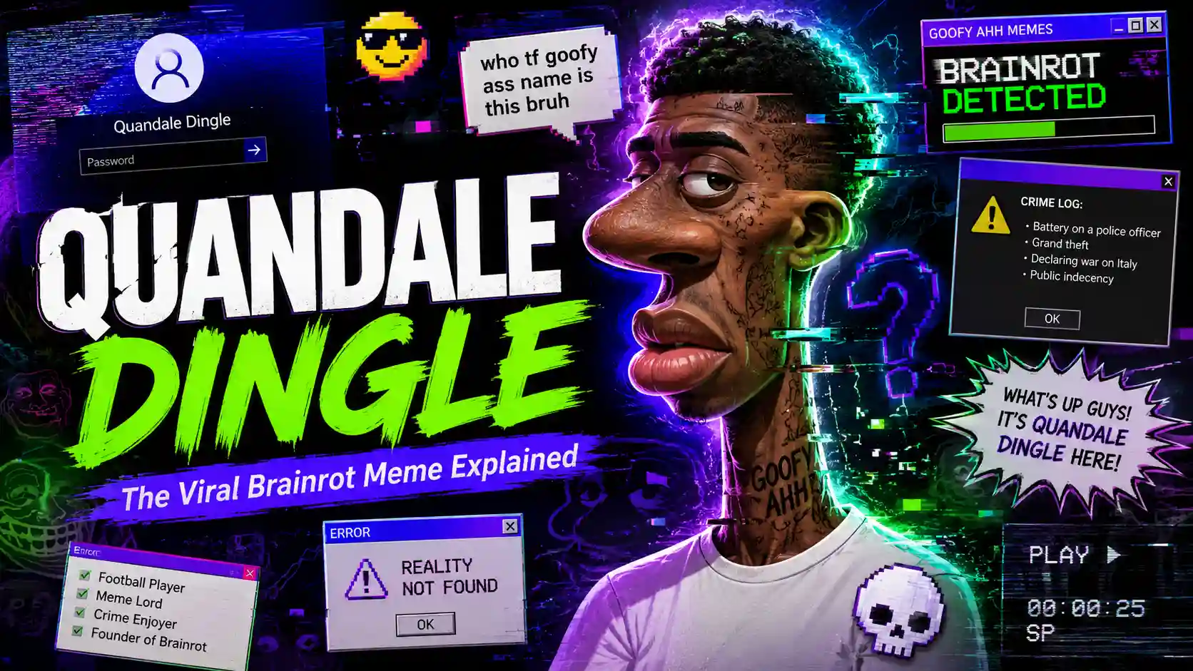 Quandale Dingle: Origin, Biography, Powers & Meme Explained