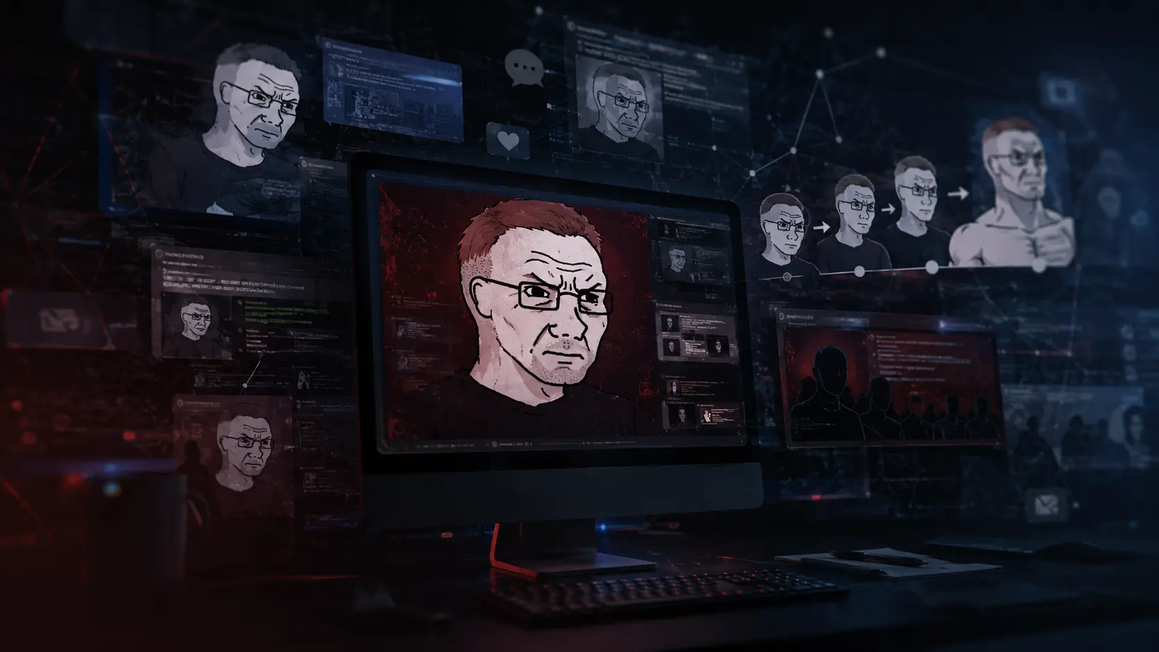 The Violent Origins of the Chud Meme