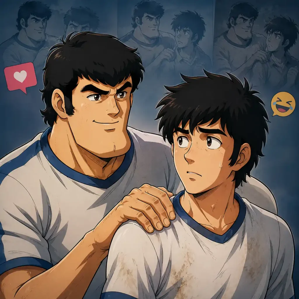 Hand on Shoulder Meme: Akakichi no Eleven Redraws Explained 1 Hand on Shoulder Meme