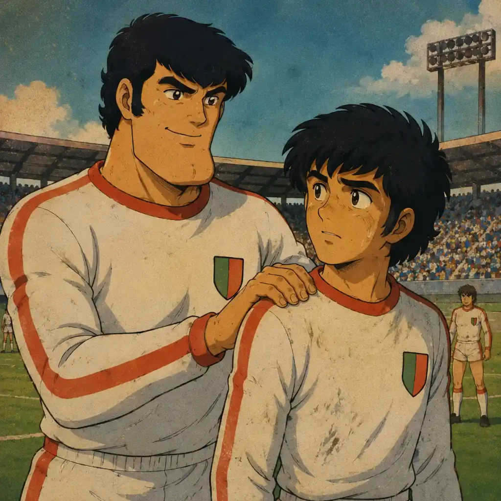 Hand on Shoulder Meme: Akakichi no Eleven Redraws Explained 2 Hand on Shoulder Meme