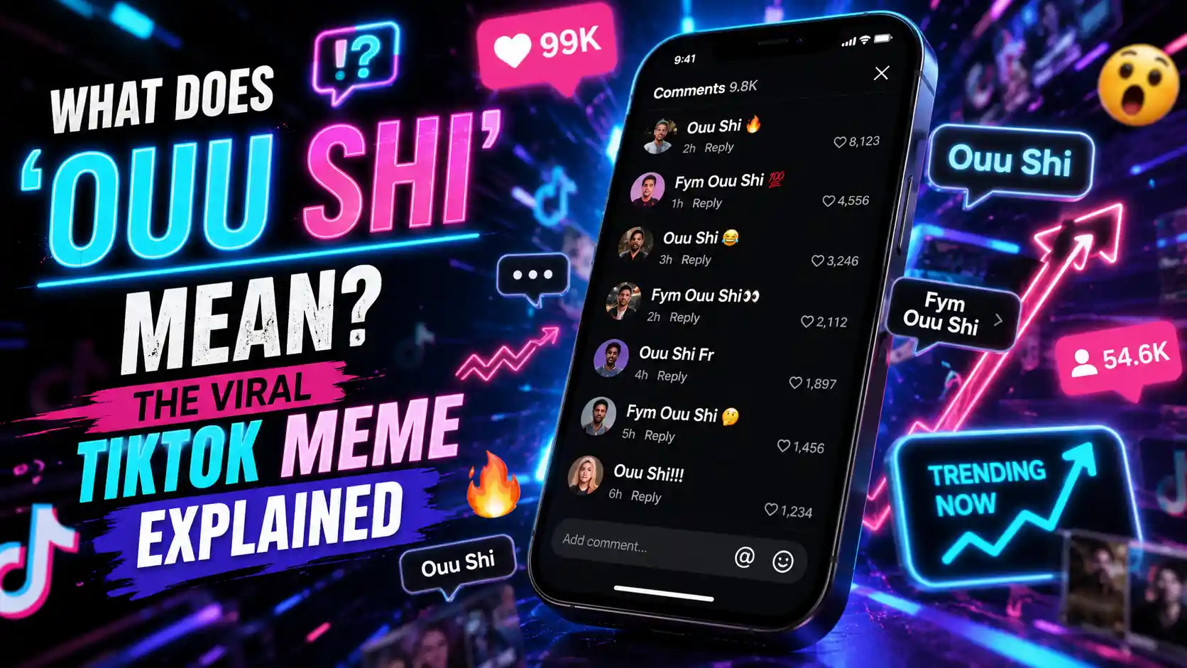 What Does Ouu Shi Mean? The Viral TikTok Meme Taking Over TikTok