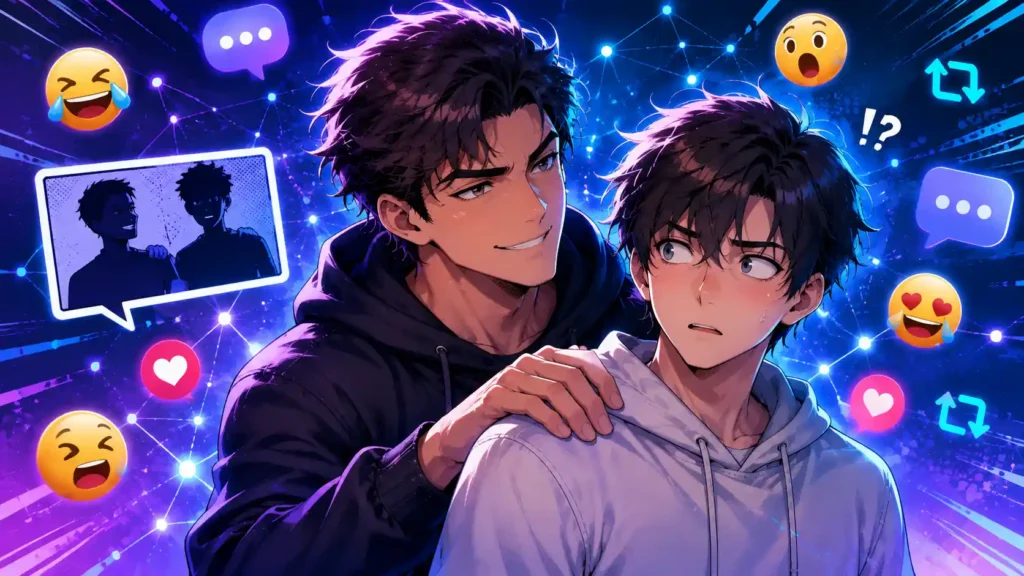 Hand on Shoulder Meme: Akakichi no Eleven Redraws Explained 1 Hand on Shoulder Meme