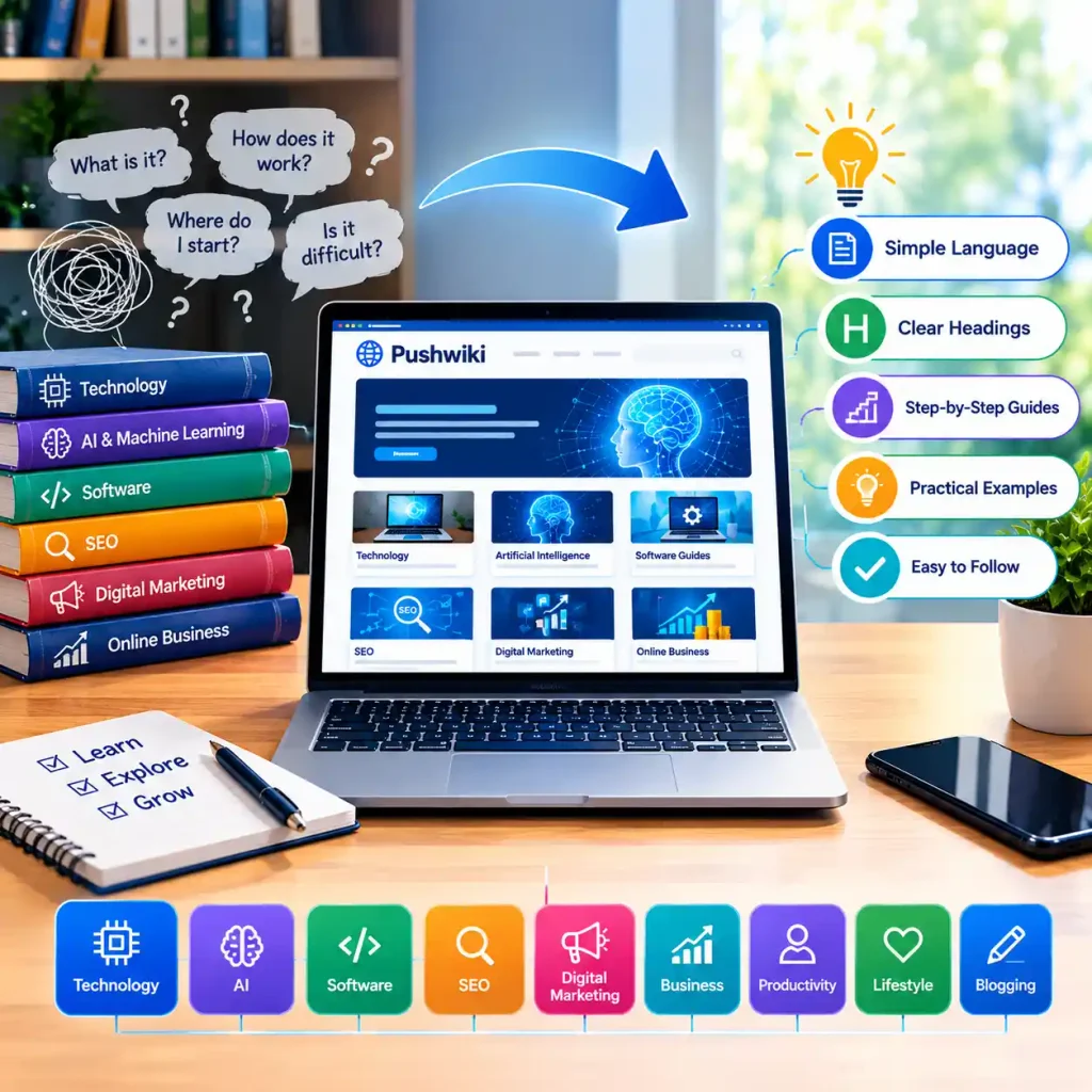 What Is Pushwiki com? Complete Guide to the Emerging Tech & AI Portal 4 How Pushwiki com Makes Complex Topics Easier