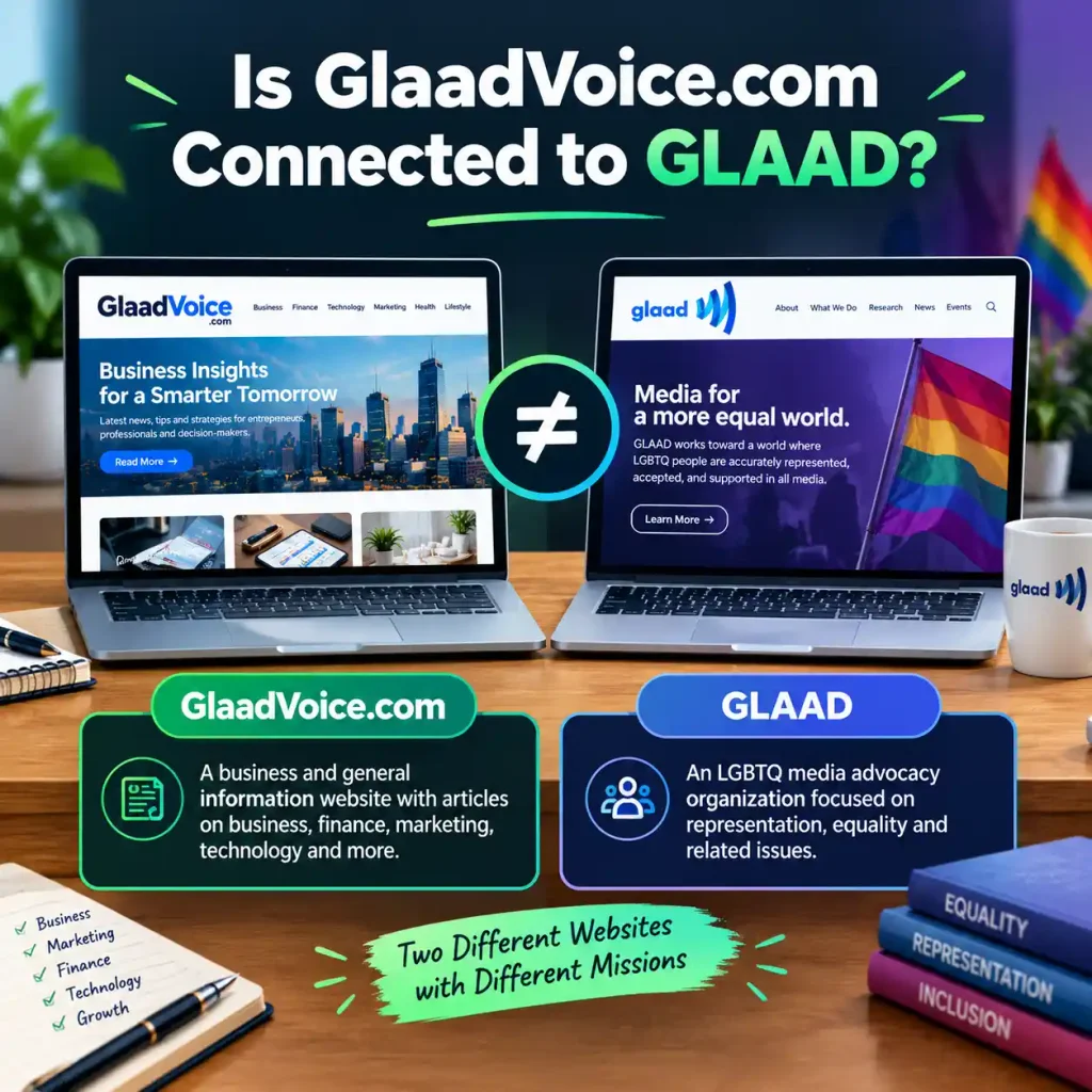 GlaadVoice.com Review: What It Is, Content, Safety, and Publishing Opportunities 3 Is GlaadVoice.com Connected to GLAAD