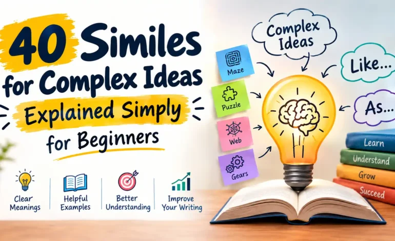 Similes for Complex Ideas