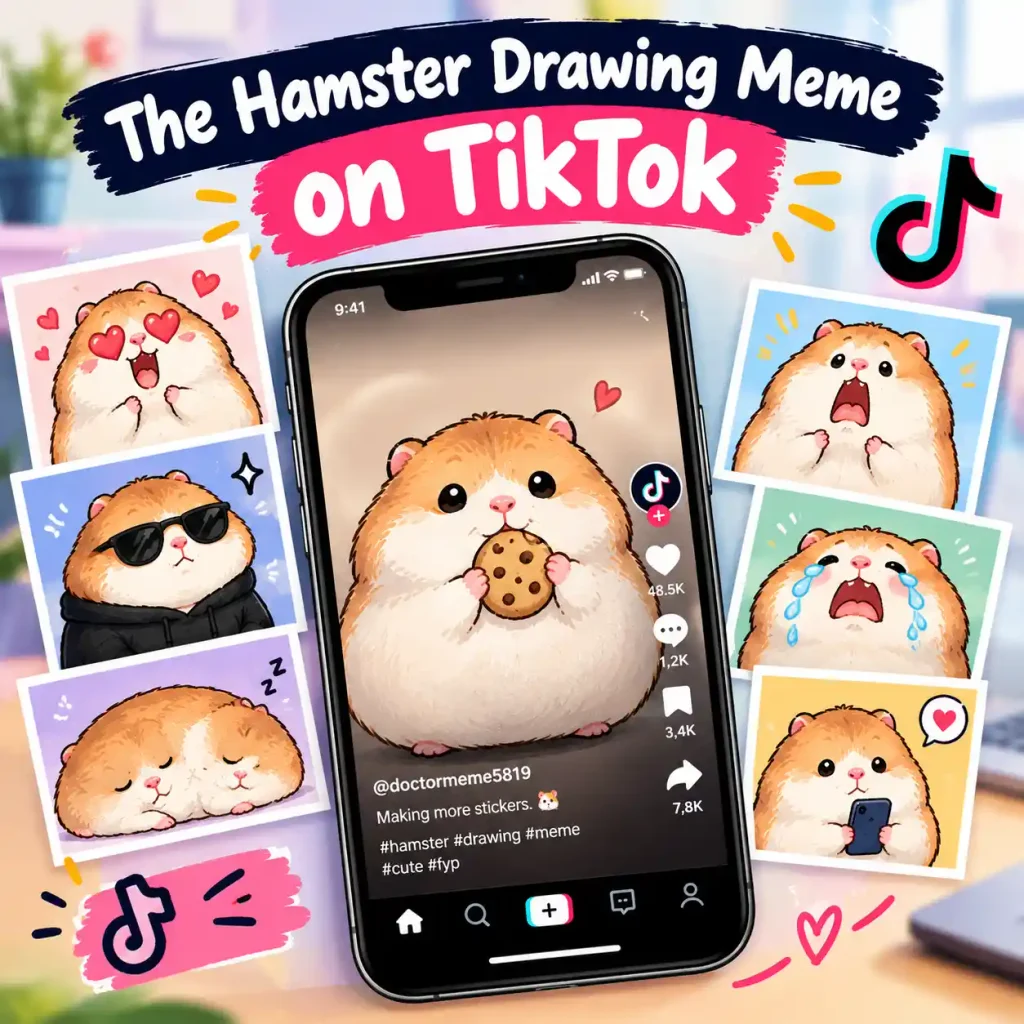 Almarts27 Hamster: The Story Behind the Hamster Drawing Meme 7 The Hamster Drawing Meme on TikTok