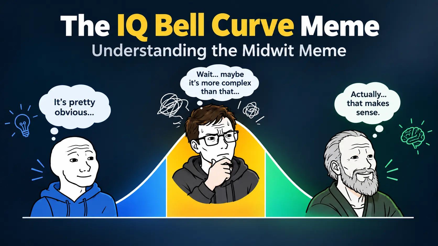 The IQ Bell Curve Meme: Understanding the Midwit Meme