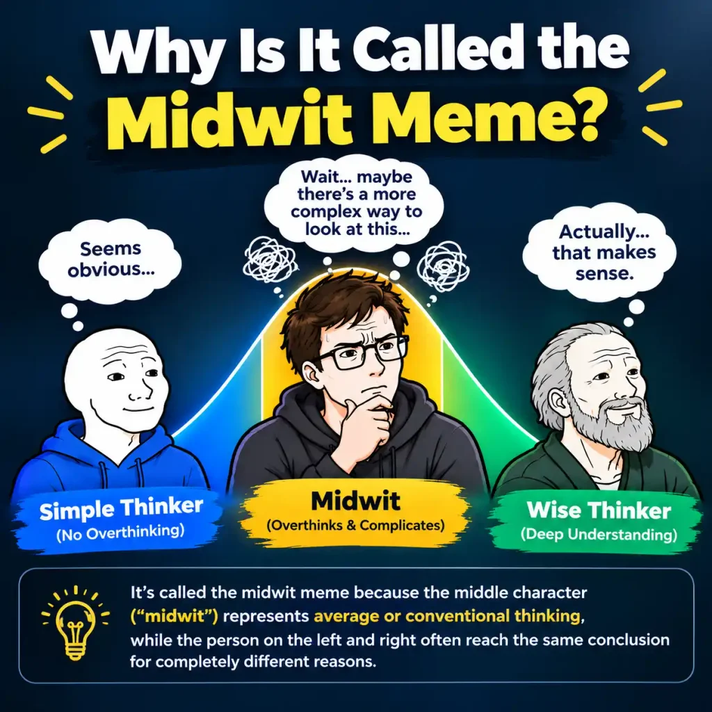 The IQ Bell Curve Meme: Understanding the Midwit Meme 4 Why Is It Called the Midwit Meme