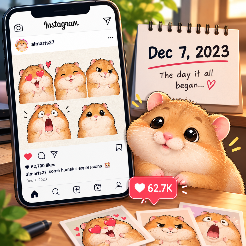 Almarts27 Hamster: The Story Behind the Hamster Drawing Meme 2 When Did the Hamster Drawing Meme Start?