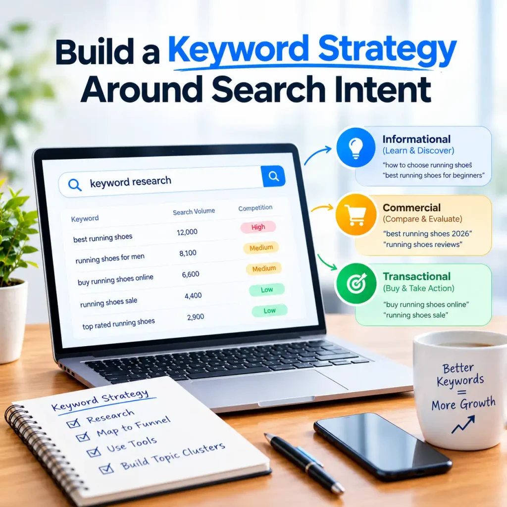 Top SEO Strategies to Scale Your Business Growth 1 Build a Keyword Strategy Around Search Intent