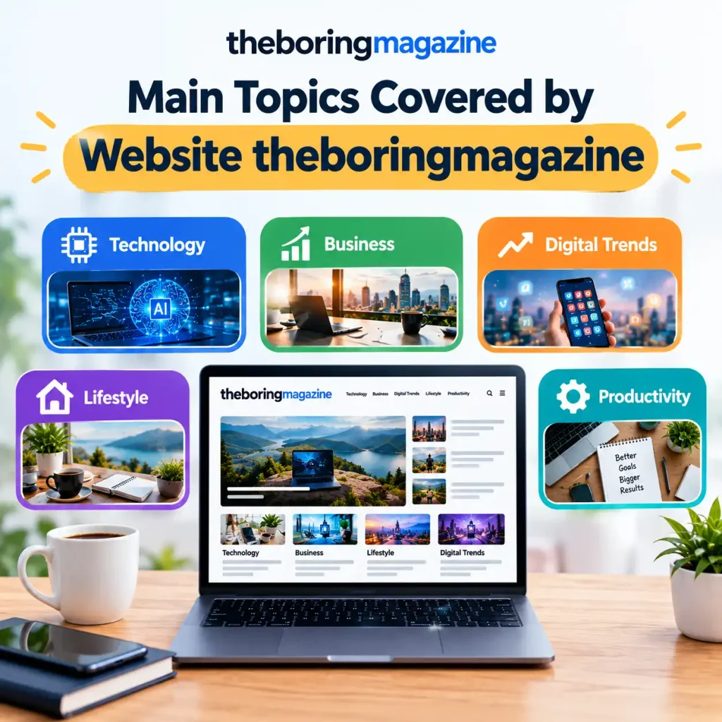 WWW Theboringmagazine.com: The Complete Guide 2 Main Topics Covered by Website theboringmagazine