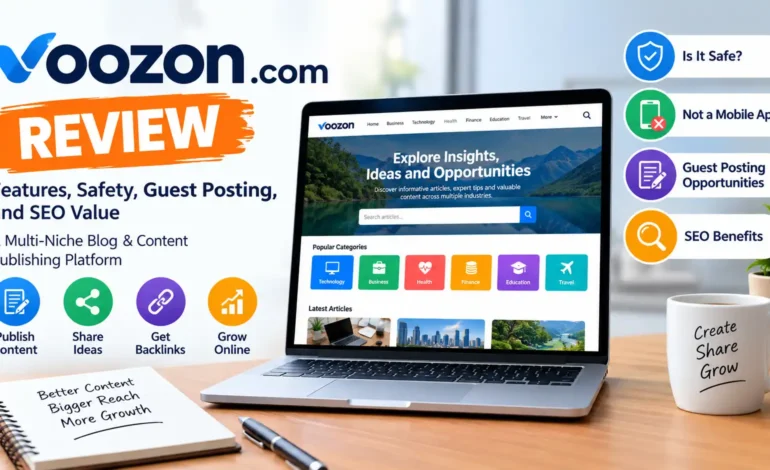 Voozon.com Review: Features, Safety, Guest Posting, and SEO Value 4 Voozon.com