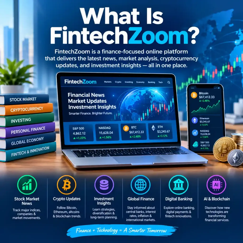 FintechZoom: Global Finance News, Markets, Crypto & Investment Insights 1 What Is FintechZoom
