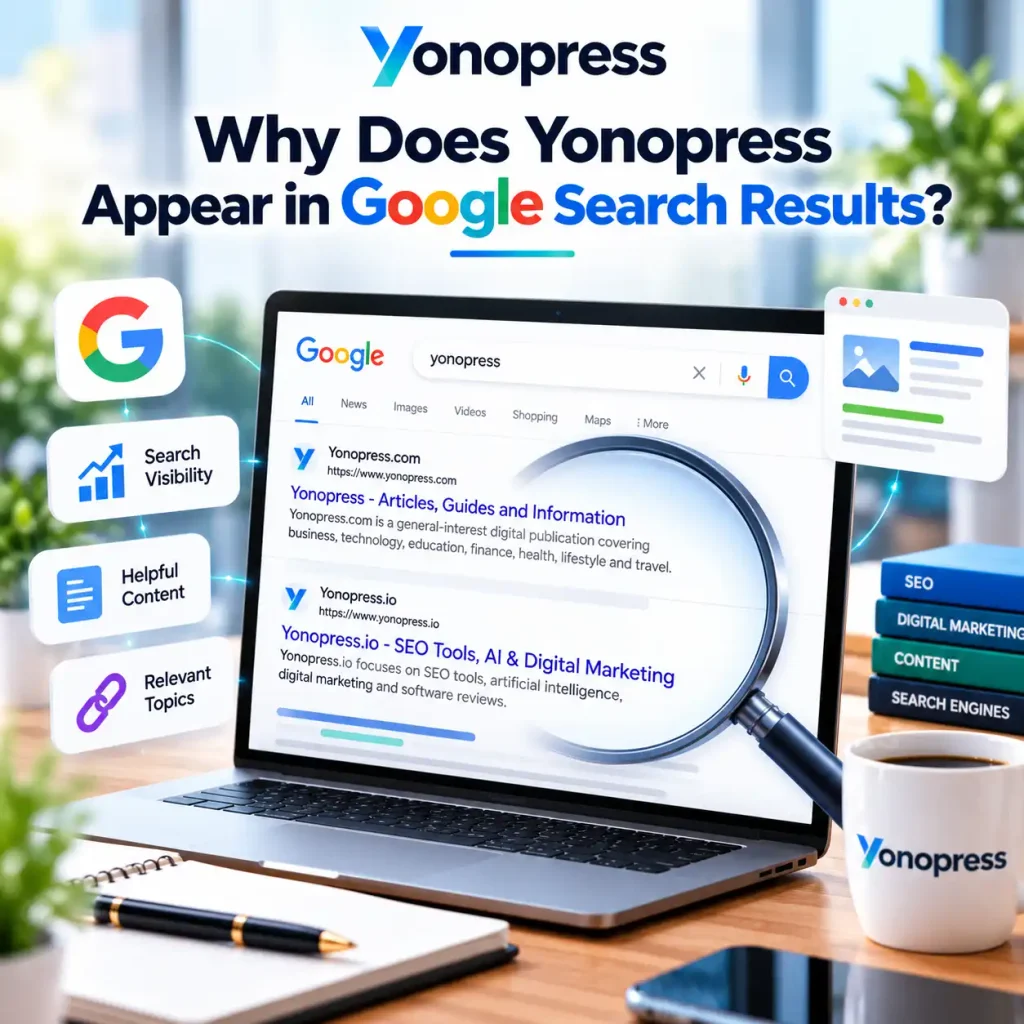 Why Does Yonopress Appear in Google Search Results