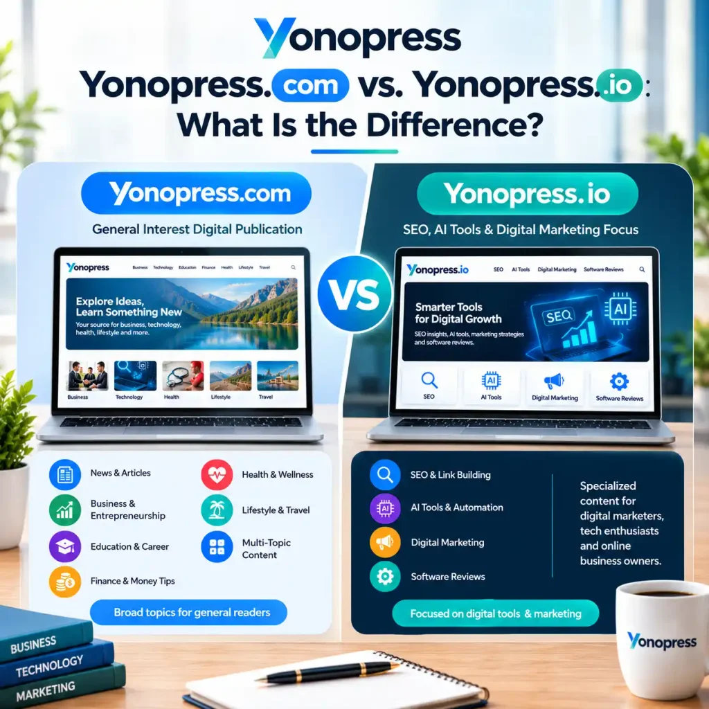 Yonopress.com vs. Yonopress.io What Is the Difference